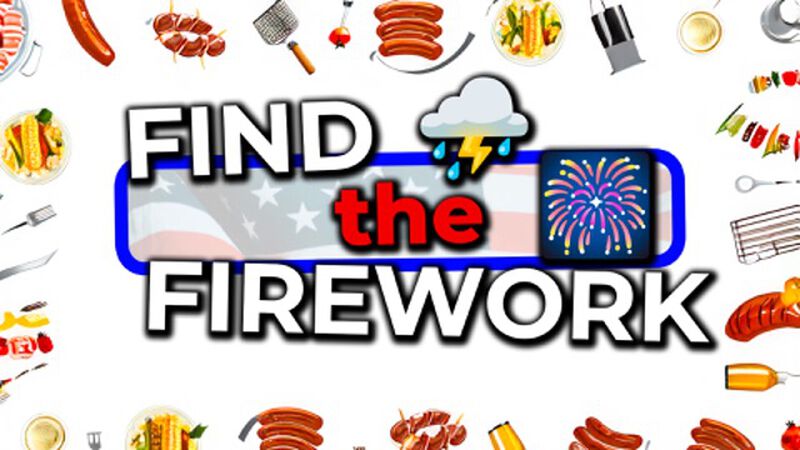 Find the Firework - 4 Corners Game